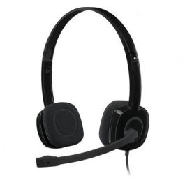 Logitech Auriculares Micrófono C- Cable Jack 3.5 mm H151 Negro Precio: 19.49999942. SKU: S0447989