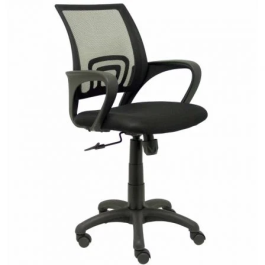 Silla Piqueras Y Crespo Vianos Brazos Fijos Mecanismo Basculante Con Regulador De Presion Elevacion Del Asiento En Altura Respaldo Malla Transpirable Negra Y Tapizado Aran Negro Precio: 101.79000007. SKU: S5702303