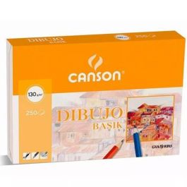 Canson Papel Dibujo Basik 250 Hojas 130 gr 32,5x46 cm con Recuadro Blanco Natural Ligeramente Satinado Precio: 75.49999974. SKU: S8403178