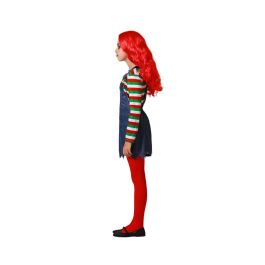 Disfraz Infantil Muñeca Poseída con Peto y Camiseta