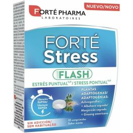 Forté Pharma STRESS Flash comprimidos 10 u con Ashwagandha, Ginseng Americano y Albahaca Sagrada para el estrés ocasional Precio: 11.49999972. SKU: B1FG4RWM6V