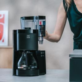 Melitta 1025-02 Cafetera de goteo Look V Glass, 1080 W, 1,25 L, Negra Melitta 1025-02 Cafetera de goteo Look V Glass, 1080 W, 1,25 L, Negra