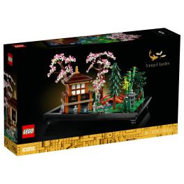 LEGO ICONS 10315 Jardín Meditativo, Juego de Construcción, 1363 Piezas, 18+ Años