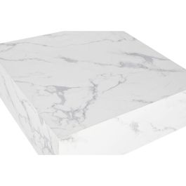 Mesa Centro Moderno DKD Home Decor Blanco 90 x 35 x 90 cm