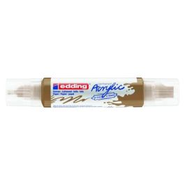 Marcador Acrylic Edding 5400 3D Doble Punta (2-3/5-10 Mm) Oro 5 unidades Precio: 32.49999984. SKU: B1KCYCDFAR