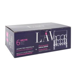 LAV Set 6 Vasos 370 cc Archie (4 Cajas)