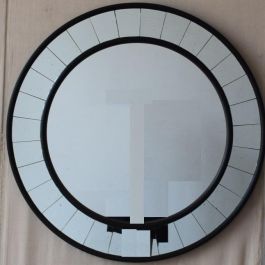 Espejo de pie Home ESPRIT Negro 88 x 5 x 88 cm Precio: 176.50000049. SKU: B1EPHAQMMQ