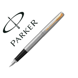 Parker Jotter Pluma Estilográfica Acero GT Plumín F Precio: 27.69000058. SKU: B15AWDP46G