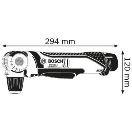 Bosch Professional Taladro angular a batería GWB 12V-10 (sin batería ni cargador) con maletín L-BOXX 0601390909 BOS3165140773256