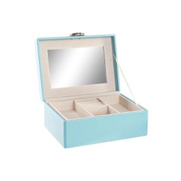 DKD Home Decor Joyero Decorativo Glam en Poliuretano y MDF, Color Verde Menta. Medidas: 17 cm Largo x 10 cm Alto x 23 cm Ancho Precio: 21.49999995. SKU: S3039863