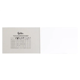 Liderpapel Bloc Dibujo Artístico Encolado DIN A2 120g/m2 24+6 Hojas 594x420mm Blanco