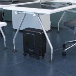 Aisens Soporte Metalico Ajustable De Suelo Para Cpu Negro Aisens Soporte Metalico Ajustable De Suelo Para Cpu Negro