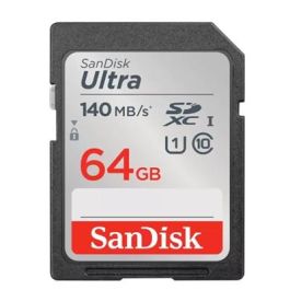 SanDisk Tarjeta de Memoria 64GB SDXC UHS-I Clase 10 140MB/s SDSDUNB-064G-GN6IN Precio: 13.50000025. SKU: S0235287