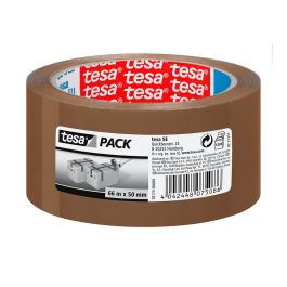 Tesa Cinta de Embalar de Polipropileno Marrón 46 micras 50 mm x 66 m