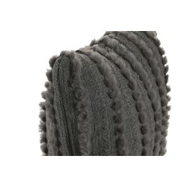 DKD Home Decor Cojín Urban Topo Gris 45 x 45 cm de Poliéster Chenilla (2 Unidades)