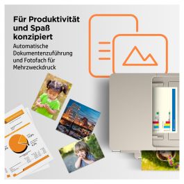 HP ENVY Inspire 7920e Multifunción WiFi Dúplex ADF 15ppm 1200x1200dpi 2 Cartuchos Blanco