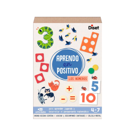Diset Juego Didáctico Aprendo en Positivo Los Números