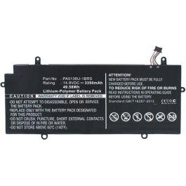 CoreParts Batería Portátil 52.00Wh Li-Pol 14.8V 3380mAh Negra para Toshiba Portege Z30 Ultrabook Z30-002 Z30-00N004
