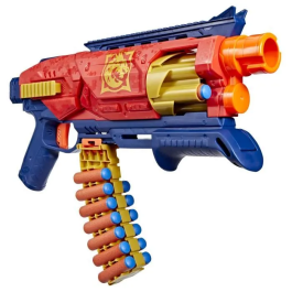 Nerf HASG17594N0 Lanzador Shadowspeed Recon, Almacenamiento para 14 Dardos Nerf N1, Tambor Giratorio de 6 Dardos, Juego Incluido