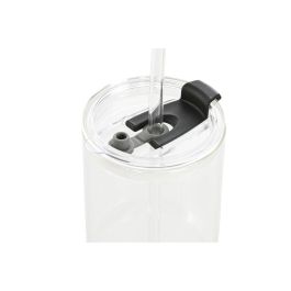 Vaso Basicos DKD Home Decor Transparente 9 x 17.5 x 9 cm Vaso Basicos DKD Home Decor Transparente 9 x 17.5 x 9 cm