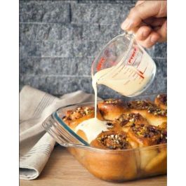 Pyrex PYR3426470296434 Juego de 3 fuentes para horno Rectangular de vidrio Irresistible 20-25-28 cm