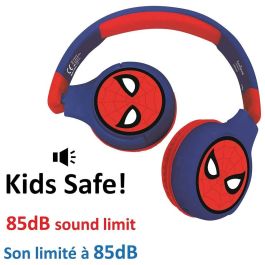 Lexibook Hpbt010Sp Auriculares Inalámbricos Bluetooth 5.0 para Niños | 2 en 1 con Cable Jack Extraíble | Diseño Spiderman Lexibook Hpbt010Sp Auriculares Inalámbricos Bluetooth 5.0 para Niños | 2 en 1 con Cable Jack Extraíble | Diseño Spiderman