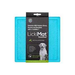 Lickimat Classic Soother Turquesa para Perros, Alfombrilla Interactiva para Mascotas Apáticas o Aburridas