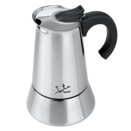 Cafetera Italiana JATA Acero 10 Tazas Acero Inoxidable 1 L