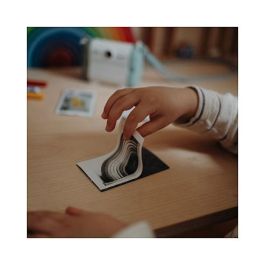 Kidywolf Sofortbildkamera e Impresora Instantánea para Niños, Cámara Digital Infantil con Pantalla 2.4", 8 MP, SD, USB-C - Verde y Blanco