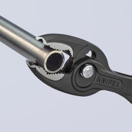 Knipex Alicate de agarre twingrip frontal ajustable 200 mm, 8201200, agarre frontal y lateral, 5 posiciones de ajuste Knipex Alicate de agarre twingrip frontal ajustable 200 mm, 8201200, agarre frontal y lateral, 5 posiciones de ajuste