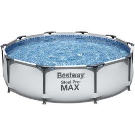 Piscina BESTWAY Steel Pro MAX 56406 - Sistema FrameLink - Fácil montaje - 305 x 76 cm Piscina BESTWAY Steel Pro MAX 56406 - Sistema FrameLink - Fácil montaje - 305 x 76 cm