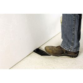 Wolfcraft Levantador de Planchas con Gancho de Tracción para Placa de Yeso, Manejo con el Pie, Metal