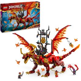 LEGO 71822 Ninjago Dragón Fuente del Movimiento Juego de Construcción para Niños y Niñas de 12 Años con 1716 Piezas