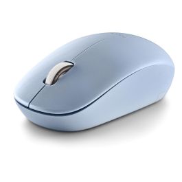 NGS Ratón Óptico Inalámbrico Fog Pro Blue 1000 DPI USB con Botones Silenciosos, Nano USB, Ambidiestro, Alcance 10m