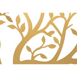 DKD Home Decor Decoración de Pared Estilo Shabby con Diseño de Árbol, Fabricada en Metal, Color Dorado, 100x100 cm (Pack 4 Unidades) DKD Home Decor Decoración de Pared Estilo Shabby con Diseño de Árbol, Fabricada en Metal, Color Dorado, 100x100 cm (Pack 4 Unidades)