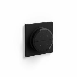 Philips Hue PHI8719514440937 Interruptor Inalámbrico Tap Dial Switch, Control Remoto Regulador Giratorio para Luz y Escenas, Negro