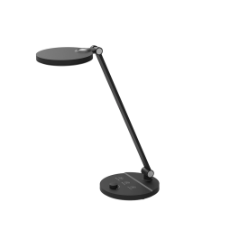 Q-connect Lámpara de Escritorio LED 7W 500 lm Brillo Regulable 3 Niveles Color Negro Cabeza Brazo Orientable Precio: 50.99000016. SKU: B1EZLCZHSY