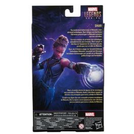Hasbro Figura Marvel Legends Series Shuri, Figura de Acción de 15 cm con Accesorios, Coleccionable de Marvel
