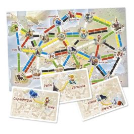 Days of Wonder ¡Aventureros al Tren! El Primer Viaje - Juego de Mesa para 2-4 Jugadores, Edad 6+, Viajes por Europa, Español