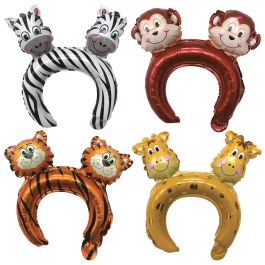 Juego De 2 Diademas/Globo Infantil Party Time Juego De 2 Diademas/Globo Infantil Party Time