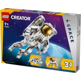 Lego 31152 Astronauta Espacial articulado 3 en 1, juguete de construcción, para niños +9 años