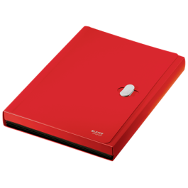 Leitz Clasificador Fuelle Recycle Polipropileno 5+1 Compartimentos DIN A4 Rojo