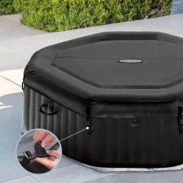 Intex Jacuzzi Purespa Burbujas + Jets Deluxe Octogonal 795 Litros