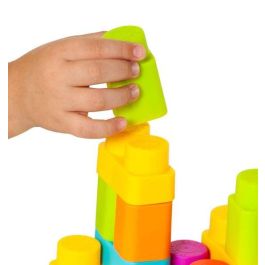 Molto Bolsa de Bloques Blandos de Plástico | 30 Piezas | Juguete para Bebés desde 6 Meses