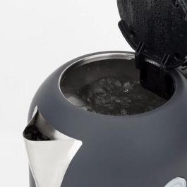 H.Koenig Hervidor Boe52 Programable Acero Inoxidable 1.7L 2200W Temperatura Ajustable Pantalla Digital Mantener Caliente