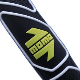 MOMO MOMLSWC0PROBW Funda de Volante Profile Black-White, 38-39 cm, Poliuretano, Agarre Firme y Confort Universal