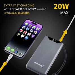 Intenso Powerbank F10000 10000 mAh Gris con Power Delivery y Quick Charge 3.0 Intenso Powerbank F10000 10000 mAh Gris con Power Delivery y Quick Charge 3.0