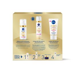 Set de Maquillaje Nivea Q10 ANTI-ARRUGAS 3 Piezas