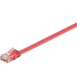 MicroConnect Cable de red plano CAT6 U/UTP de 1m, Rojo - Ideal para espacios reducidos, compatible CAT5e/5 Precio: 2.50000036. SKU: B1DYBY65HK