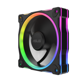 ASUS 90DA00L0-B09020 Prime MR120 Ventilador ARGB Reverse Black 3 en 1, 120mm para Carcasa PC, 1600 RPM, 58 CFM, 23 dB